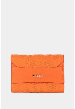 Porta Tarjetas De Cuero Porta Tarjetas De Cuero Naranja VÉLEZ