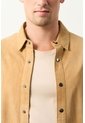 Camisa Manga Larga Para Hombre Gamuza Camisa Manga Larga Para Hombre Gamuza Miel XL VÉLEZ de Vélez