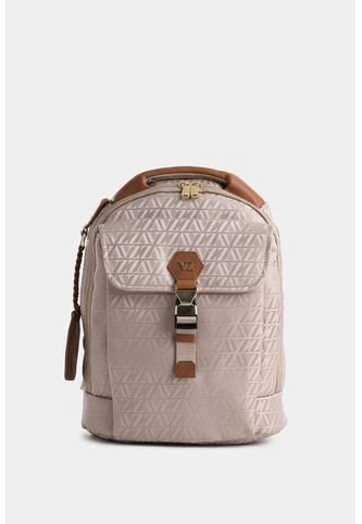 Morral Bloom 2 Jacquard Monograma VZ Para Mujer Porta Trolley Morral Bloom 2 Jacquard Monograma VZ Para Mujer Porta Trolley Beige VÉLEZ Vélez