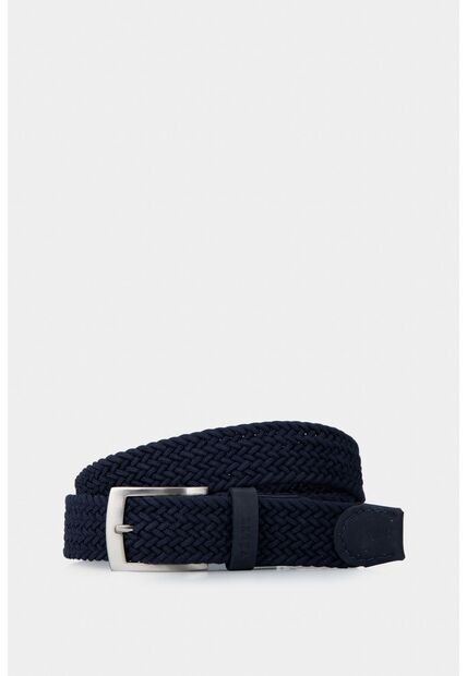 Cinturón Unifaz Cordón Por Cuero Para Hombre Trenza Cinturón Unifaz Cordón Por Cuero Para Hombre Trenza Azul Oscuro 36 VÉLEZ