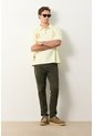 Polo Cropped En Algodón Para Hombre Primavera Polo Cropped En Algodón Para Hombre Primavera Amarillo Limon S VÉLEZ de Vélez