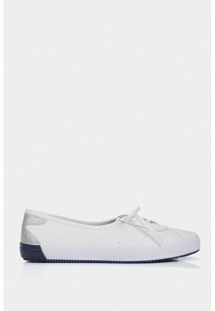 Tenis Planos Atenas De Cuero Para Mujer Casual Tenis Planos Atenas De Cuero Para Mujer Casual Blanco 37 Vélez