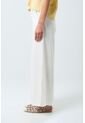 Pantalón Palazzo Caltha Para Mujer Fit Holgado Pantalón Palazzo Caltha Para Mujer Fit Holgado Crema 10 VÉLEZ de Vélez