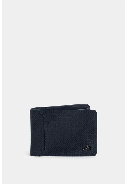 Billetera Ravello De Cuero Para Hombre Grabado Billetera Ravello De Cuero Para Hombre Grabado Azul Oscuro VÉLEZ