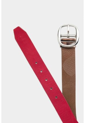 Cinturón Doble Faz Bee De Cuero Para Mujer Puntera Hexagonal Cinturón Doble Faz Bee De Cuero Para Mujer Puntera Hexagonal Miel S VÉLEZ