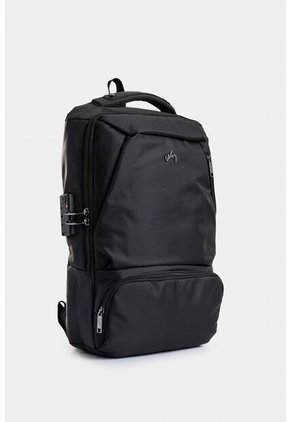 Tula Morral Nolan De Lona Y Cuero Para Hombre Estilo Utilitario Tula Morral Nolan De Lona Y Cuero Para Hombre Estilo Utilitario Negro VÉLEZ
