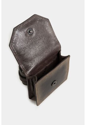 Monedero Pistacho De Cuero Con Folia Para Mujer Manilla Con Hebilla Monedero Pistacho De Cuero Con Folia Para Mujer Manilla Con Hebilla Cafe VÉLEZ