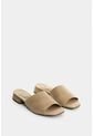 Sandalia Plana De Cuero Gamuzado Y Folia Para Mujer Coralia Sandalia Plana De Cuero Gamuzado Y Folia Para Mujer Coralia Arena 41 VÉLEZ de Vélez