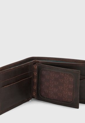 Billetera Café-Azul Vélez