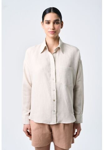 Camisa Manga Larga Boreal Para Mujer Fit Holgado Camisa Manga Larga Boreal Para Mujer Fit Holgado Arena XS VÉLEZ Vélez