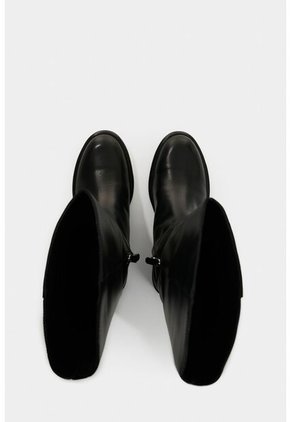 Botas De Cuero Para Mujer Kalahari Botas De Cuero Para Mujer Kalahari Negro 36 VÉLEZ