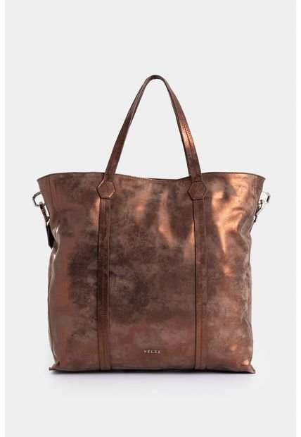 Shopping Orión De Cuero Folia Para Mujer Detalle Trenzado Shopping Orión De Cuero Folia Para Mujer Detalle Trenzado Bronce Vélez