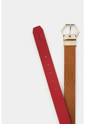 Cinturón Doble Faz De Cuero Para Mujer Marilia Cinturón Doble Faz De Cuero Para Mujer Marilia Miel L VÉLEZ