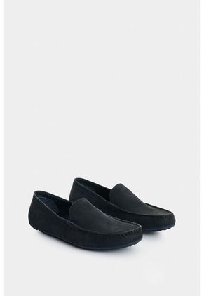 Mocasin De Cuero Para Hombre Arizona Mocasin De Cuero Para Hombre Arizona Azul Oscuro 46 VÉLEZ