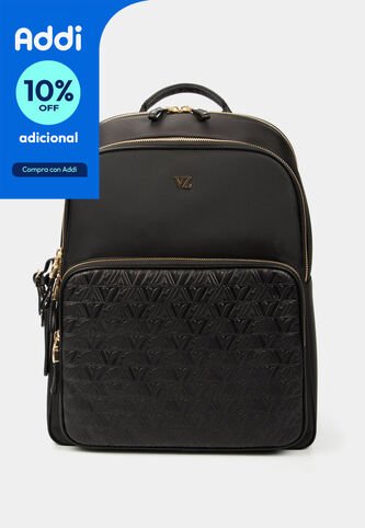 Morral Legacy De Nylon Monocromático Negro Morral Nylon Monocromático Negro VÉLEZ Vélez