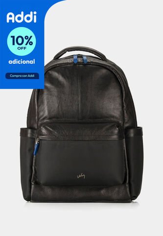 Morral Fagus 2.0 De Cuero Para Hombre Lona En Nylon Morral Fagus 2.0 De Cuero Para Hombre Lona En Nylon Negro VÉLEZ Vélez