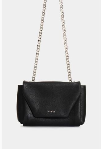 Bowling Lili De Cuero Para Mujer Con Cadena Bowling Lili De Cuero Para Mujer Con Cadena Negro VÉLEZ Vélez