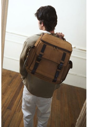 Morral Archaeology De Cuero Para Hombre Vintage Morral Archaeology De Cuero Para Hombre Vintage Miel VÉLEZ Vélez