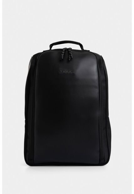 Morral Poniente De Cuero Y Lona Para Hombre Múltiples Compartimentos Morral Poniente De Cuero Y Lona Para Hombre Múltiples Compartimentos Negro Vélez