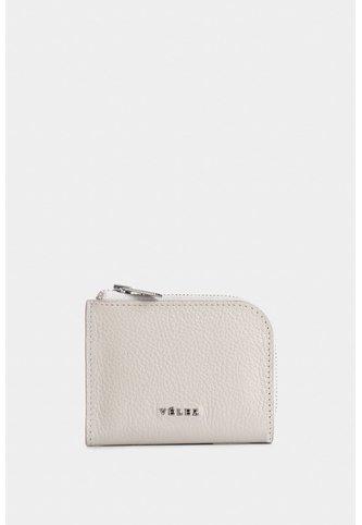 Monedero Holy De Cuero Para Mujer Cremallera Monedero Holy De Cuero Para Mujer Cremallera Blanco VÉLEZ Vélez