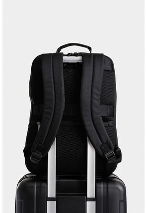 Morral Poniente De Cuero Y Lona Para Hombre Múltiples Compartimentos Morral Poniente De Cuero Y Lona Para Hombre Múltiples Compartimentos Negro Vélez