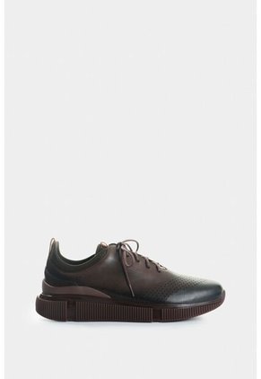 Zapatos De Cordón De Cuero Para Hombre Aria Zapatos De Cordón De Cuero Para Hombre Aria Cafe 46 VÉLEZ