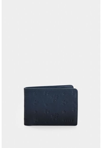 Billetera De Cuero Para Hombre Ray Billetera De Cuero Para Hombre Ray Azul Oscuro VÉLEZ