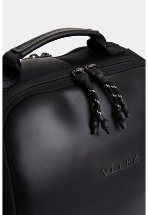 Morral Poniente De Cuero Y Lona Para Hombre Múltiples Compartimentos Morral Poniente De Cuero Y Lona Para Hombre Múltiples Compartimentos Negro Vélez