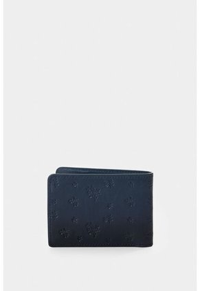 Billetera De Cuero Para Hombre Ray Billetera De Cuero Para Hombre Ray Azul Oscuro VÉLEZ