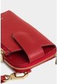 Porta Chequera Ibiza De Cuero Para Mujer Cargadera Removible Porta Chequera Ibiza De Cuero Para Mujer Cargadera Removible Rojo VÉLEZ de Vélez