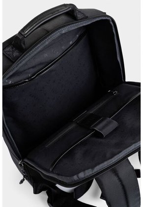 Morral Poniente De Cuero Y Lona Para Hombre Múltiples Compartimentos Morral Poniente De Cuero Y Lona Para Hombre Múltiples Compartimentos Negro Vélez