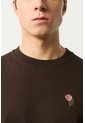 Camiseta Oversized En Algodón Para Hombre Camiseta Oversized En Algodón Para Hombre Cafe XS VÉLEZ de Vélez