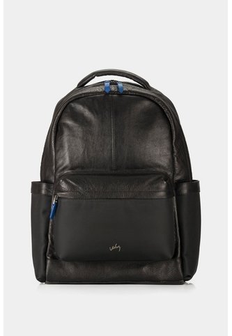 Morral Fagus 2.0 De Cuero Para Hombre Lona En Nylon Morral Fagus 2.0 De Cuero Para Hombre Lona En Nylon Negro VÉLEZ Vélez