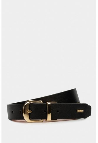Cinturón Doble Faz Fraile De Cuero Para Mujer Caimán Reversible Negro Cinturón Doble Faz Fraile De Cuero Para Mujer Caimán Reversible Negro S VÉLEZ Vélez