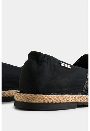 Mocasines De Cuero Para Mujer Detalle Millaré Lateral Mocasines De Cuero Para Mujer Detalle Millaré Lateral Negro 38 VÉLEZ