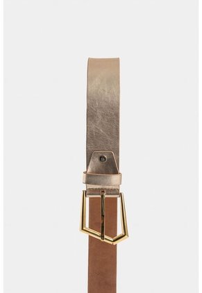 Fajón Unifaz De Cuero Folia Para Mujer Hebilla Asimétrica Fajón Unifaz De Cuero Folia Para Mujer Hebilla Asimétrica Dorado L Vélez