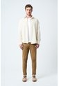 Camisa Manga Larga Bosa Para Hombre Semi Fitted Camisa Manga Larga Bosa Para Hombre Semi Fitted Crema XXL VÉLEZ de Vélez