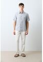 Camisa Manga Corta Rayas Para Hombre Nara Camisa Manga Corta Rayas Para Hombre Nara Azul L VÉLEZ de Vélez