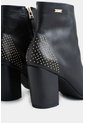 Botines Office Kira De Cuero Para Mujer Mini Taches Botines Office Kira De Cuero Para Mujer Mini Taches Negro 39 VÉLEZ de Vélez