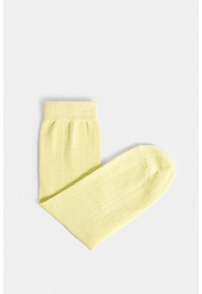 Calcetines Media Pierna Sonora Para Hombre Efecto Jaspeado Calcetines Media Pierna Sonora Para Hombre Efecto Jaspeado Verde Limon XS VÉLEZ