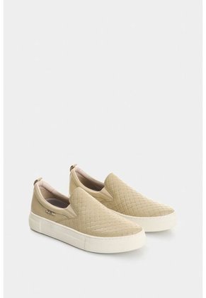 Mocasines De Cuero Grabado Para Mujer Anastasia Mocasines De Cuero Grabado Para Mujer Anastasia Arena 40 VÉLEZ