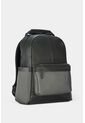 Morral San Patricio De Cuero Y Lona Para Hombre Aplique Metálico Morral San Patricio De Cuero Y Lona Para Hombre Aplique Metálico Verde VÉLEZ de Vélez