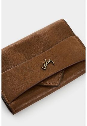 Porta Tarjetas De Cuero Porta Tarjetas De Cuero Miel VÉLEZ