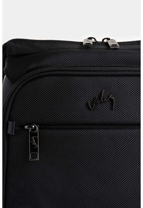 Bolso Manos Libres Moon De Lona Negro Bolso Manos Libres Moon De Lona Negro VÉLEZ