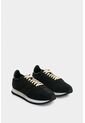 Tenis De Cuero Y Textil Para Mujer Flora Tenis De Cuero Y Textil Para Mujer Flora Negro 39 VÉLEZ de Vélez