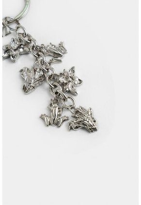 Llavero Charms Zamak Para Mujer Cadena Decorativa Llavero Charms Zamak Para Mujer Cadena Decorativa Plata VÉLEZ