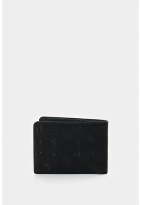 Billetera De Cuero Para Hombre Ray Billetera De Cuero Para Hombre Ray Negro VÉLEZ