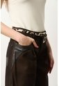 Jean Barrel En Denim Y Cuero Para Mujer Jean Barrel En Denim Y Cuero Para Mujer Cafe 10 VÉLEZ de Vélez