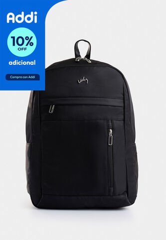 Morral Sierra En Lona Para Hombre Manija Cuero Morral Sierra En Lona Para Hombre Manija Cuero Negro VÉLEZ Vélez