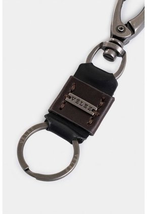 Llavero Italia De Cuero Mosquetón Combinado Llavero Italia De Cuero Mosquetón Combinado VÉLEZ